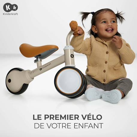 Draisienne pour enfants - vélo d'équilibre 18 mois à 3 ans Beige+Rose 3 - vertbaudet enfant 