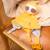 Carré doudou bebe bamboo - paresseux - 24 cm s/carte Jaune 3 - vertbaudet enfant 
