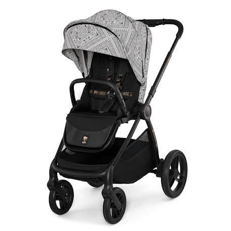 Poussette 2 en 1 Kinderkraft NEA 2 avec Nacelle Spacieuse, Roues Amorties, Siège Réversible et Pliage Compact Beige+Beige/sable+Gris+Gris clair+Noir+Noir/argent 35 - vertbaudet enfant 