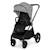 Poussette 2 en 1 Kinderkraft NEA 2 avec Nacelle Spacieuse, Roues Amorties, Siège Réversible et Pliage Compact Beige+Beige/sable+Gris+Gris clair+Noir+Noir/argent 35 - vertbaudet enfant 