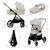 Poussette 2 en 1 Kinderkraft NEA 2 avec Nacelle Spacieuse, Roues Amorties, Siège Réversible et Pliage Compact Beige+Beige/sable+Gris+Gris clair+Noir+Noir/argent 6 - vertbaudet enfant 