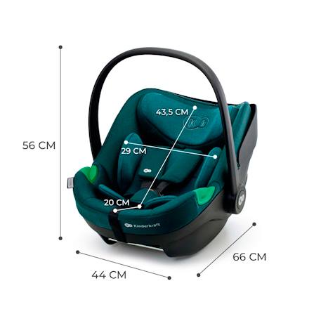 Siège auto multifonction - transat et siège réglable Bleu+Gris+Noir 6 - vertbaudet enfant 