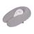 Coussin d'allaitement et de grossesse 3en1 multirelax Gris chiné lapins+Lapins 4 - vertbaudet enfant 