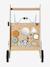 Chariot de marche avec freins en bois FSC® Cherry+Green Forest+Tanzanie 22 - vertbaudet enfant 