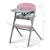 Chaise Haute Évolutive Kinderkraft LIVY 3 en 1 avec Assise Réglable, Repose-Pieds Ajustable et Design Ergonomique Gris+Rose 12 - vertbaudet enfant 