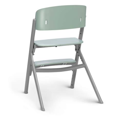 Chaise Haute Évolutive Kinderkraft LIVY 3 en 1 avec Assise Réglable, Repose-Pieds Ajustable et Design Ergonomique Gris+Rose 5 - vertbaudet enfant 