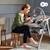 Chaise Haute et Transat LASTREE 2 en 1 avec Hauteur Réglable, Dossier Inclinable et Harnais 5 Points Beige+Gris+Rose 15 - vertbaudet enfant 