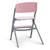 Chaise Haute Évolutive Kinderkraft LIVY 3 en 1 avec Assise Réglable, Repose-Pieds Ajustable et Design Ergonomique Gris+Rose 11 - vertbaudet enfant 