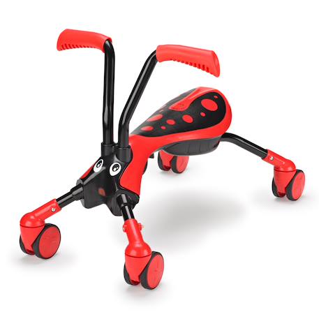 Porteur enfant pliable 4 roues scramblebug beetle plastique Noir - rouge 1 - vertbaudet enfant 