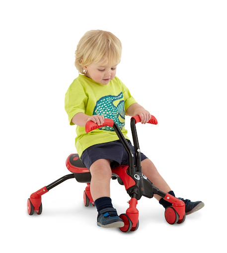 Porteur enfant pliable 4 roues scramblebug beetle plastique Noir - rouge 5 - vertbaudet enfant 