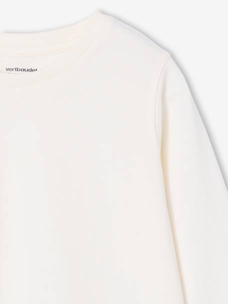 Lot de 3 t-shirts garçon blanc+caramel 16 - vertbaudet enfant 