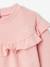 Ensemble bébé fille sweat à volant + legging écru+rose 16 - vertbaudet enfant 
