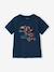Tee-shirt garçon motif à sequins réversibles blanc+bleu nuit+bleu océan+écru+vert d'eau 13 - vertbaudet enfant 