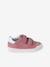Baskets enfant fille cuir à scratchs bordeaux+or+rose 13 - vertbaudet enfant 