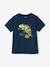 Tee-shirt garçon motif à sequins réversibles blanc+bleu nuit+bleu océan+écru+vert d'eau 12 - vertbaudet enfant 