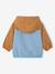 Blouson coupe-vent bébé garçon colorblock caramel+vert d'eau 3 - vertbaudet enfant 
