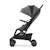 Poussette Cabine Kinderkraft PILOT 2 avec Pliage à Une Main, Position Allongée, Harnais Magnétique et UPF50+ Gris+Noir 4 - vertbaudet enfant 