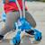 Porteur enfant pliable 4 roues scramblebug tide plastique Bleu - blanc 4 - vertbaudet enfant 