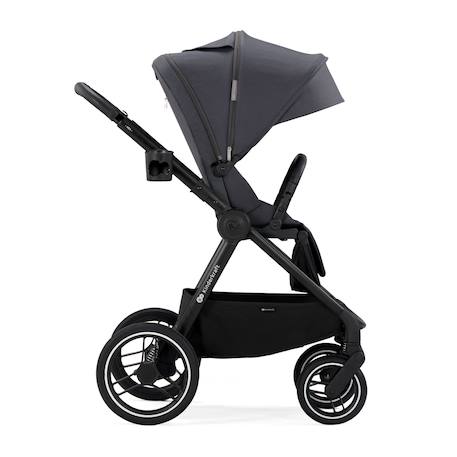 Poussette combinée 2 en 1 avec suspension et protection upf50+ Gris+Gris foncé+Noir+Rose 11 - vertbaudet enfant 