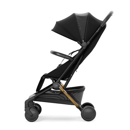Poussette Cabine Kinderkraft PILOT 2 avec Pliage à Une Main, Position Allongée, Harnais Magnétique et UPF50+ Gris+Noir 10 - vertbaudet enfant 