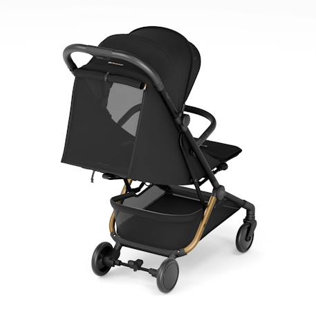 Poussette Cabine Kinderkraft PILOT 2 avec Pliage à Une Main, Position Allongée, Harnais Magnétique et UPF50+ Gris+Noir 11 - vertbaudet enfant 