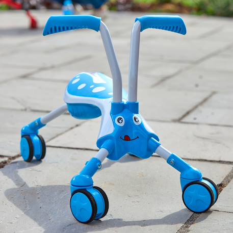 Porteur enfant pliable 4 roues scramblebug tide plastique Bleu - blanc 3 - vertbaudet enfant 