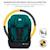 Siège auto évolutif enfant avec harnais de sécurité intégré Black+Green+Grey+Pink 11 - vertbaudet enfant 
