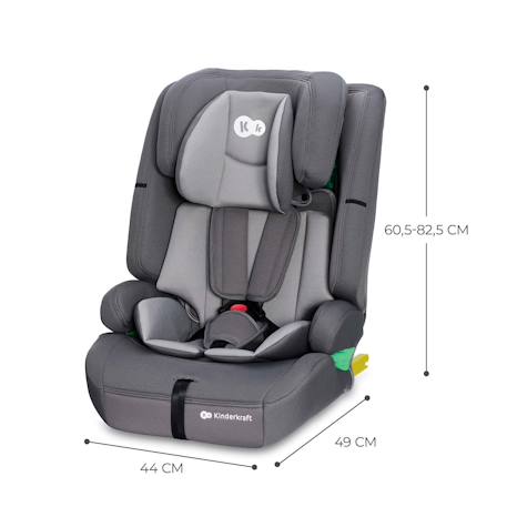 Siège Auto SAFETY FIX 2 i-Size 76-150 cm avec ISOFIX, TOP TETHER, H-GUARD, SIDE PROTECT et EASY GROW Gris+Noir 6 - vertbaudet enfant 
