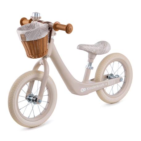 Draisienne Kinderkraft RAPID 2 x BIZUU avec Cadre en Magnésium Léger, Roues Increvables, Selle Réglable et Panier Beige+Bleu+Noir+Rosa+Vert 1 - vertbaudet enfant 