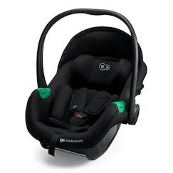 Puériculture-Siège-auto-Groupe 0 +/1(de 0 à 18 kg) 0-4 ans-Siège Auto Bébé Kinderkraft MINK PRO 2 i-Size avec H-GUARD+, SPS+, EASY GROW, Coque Ventilée et Harnais 5 Points