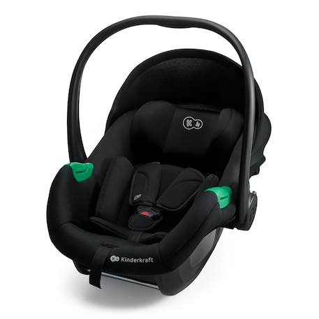 Siège Auto Bébé Kinderkraft MINK PRO 2 i-Size avec H-GUARD+, SPS+, EASY GROW, Coque Ventilée et Harnais 5 Points Noir 1 - vertbaudet enfant 