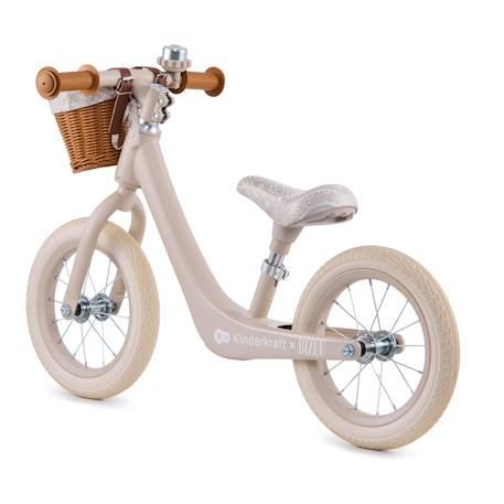 Draisienne Kinderkraft RAPID 2 x BIZUU avec Cadre en Magnésium Léger, Roues Increvables, Selle Réglable et Panier Beige+Bleu+Noir+Rosa+Vert 4 - vertbaudet enfant 