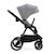 Poussette combinée 2 en 1 avec suspension et protection upf50+ Gris+Gris foncé+Noir+Rose 4 - vertbaudet enfant 