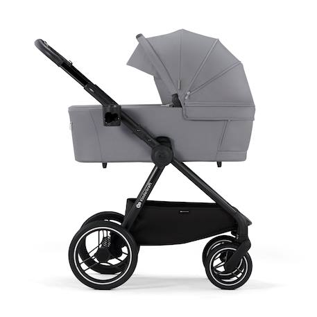 Poussette combinée 2 en 1 avec suspension et protection upf50+ Gris+Gris foncé+Noir+Rose 5 - vertbaudet enfant 
