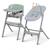 Chaise Haute Évolutive Kinderkraft LIVY 4 en 1 avec Transat Bébé, Assise Réglable, Repose-Pieds Ajustable et Charge 110 kg Gris+Rose+vert 13 - vertbaudet enfant 