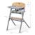 Chaise Haute Évolutive Kinderkraft LIVY 4 en 1 avec Transat Bébé, Assise Réglable, Repose-Pieds Ajustable et Charge 110 kg Gris+Rose+vert 6 - vertbaudet enfant 