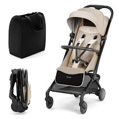 Puériculture-Poussette-Poussette citadine-Poussette Cabine Kinderkraft PILOT 2 avec Pliage à Une Main, Position Allongée, Harnais Magnétique et UPF50+