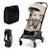 Poussette Cabine Kinderkraft PILOT 2 avec Pliage à Une Main, Position Allongée, Harnais Magnétique et UPF50+ Beige+Gris+Noir 1 - vertbaudet enfant 