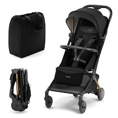 Puériculture-Poussette-Poussette citadine-Poussette Cabine Kinderkraft PILOT 2 avec Pliage à Une Main, Position Allongée, Harnais Magnétique et UPF50+
