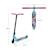 Trottinette Freestyle Kinderkraft SOLIS avec Roulements ABEC-9, Roues PU 100 mm, Guidon en Y, Frein Arrière et Cadre Robuste Noir+Rose+Vert 12 - vertbaudet enfant 