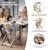 Chaise haute bois 3 en 1 reglable avec harnais, évolutive, réglable Beige+Blanc+Blanc/bois+Bleu marine+Bois naturel+Gris+Gris / bois+Marron 39 - vertbaudet enfant 