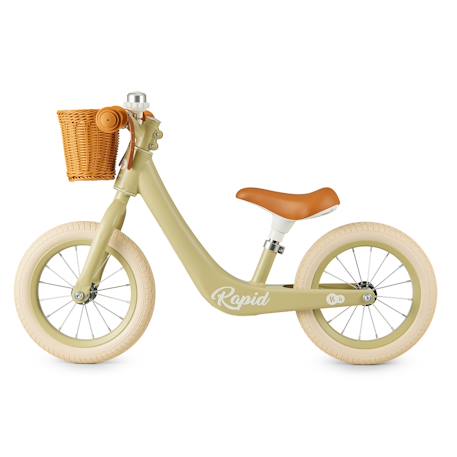 Draisienne Kinderkraft RAPID 2 x BIZUU avec Cadre en Magnésium Léger, Roues Increvables, Selle Réglable et Panier Beige+Bleu+Noir+Rosa+Vert 29 - vertbaudet enfant 