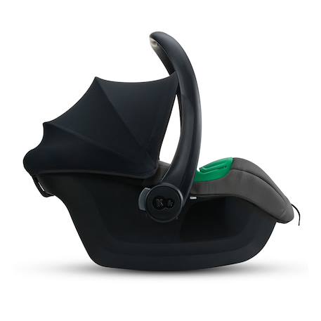 Siège Auto Bébé Kinderkraft MINK PRO 2 i-Size avec H-GUARD+, SPS+, EASY GROW, Coque Ventilée et Harnais 5 Points Noir et gris 4 - vertbaudet enfant 