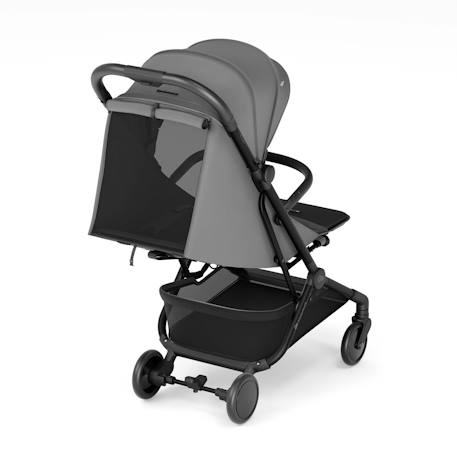 Poussette Cabine Kinderkraft PILOT 2 avec Pliage à Une Main, Position Allongée, Harnais Magnétique et UPF50+ Gris+Noir 5 - vertbaudet enfant 