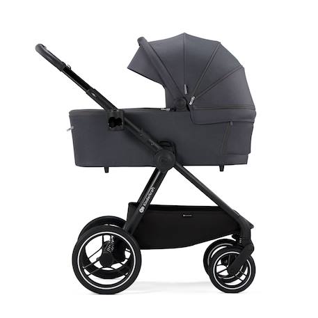 Poussette combinée 2 en 1 avec suspension et protection upf50+ Gris+Gris foncé+Noir+Rose 10 - vertbaudet enfant 