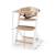 Chaise Haute Évolutive Kinderkraft ENOCK 2 en 1 avec Assise Réglable, Repose-Pieds Ajustable et Bois de Hêtre Massif Beige+Blanc+Blanc/bois+Bleu marine+Bois naturel+Gris+Gris / bois+Marron+Noir 18 - vertbaudet enfant 