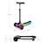 Trottinette RAKET Tricycle Pliable avec Roues LED RGB, Guidon Réglable et Frein à Pied Beige+Bleu+Noir+Rosa 18 - vertbaudet enfant 