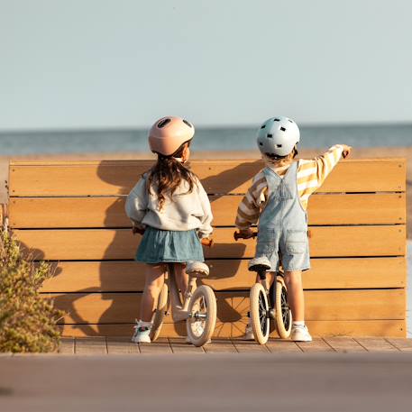 Draisienne Kinderkraft RAPID 2 x BIZUU avec Cadre en Magnésium Léger, Roues Increvables, Selle Réglable et Panier Beige+Bleu+Noir+Rosa+Vert 2 - vertbaudet enfant 