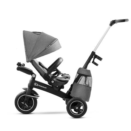 Tricycle modulaire avec siège rotatif et harnais de sécurité Gris+Noir+Rose+Vert 4 - vertbaudet enfant 
