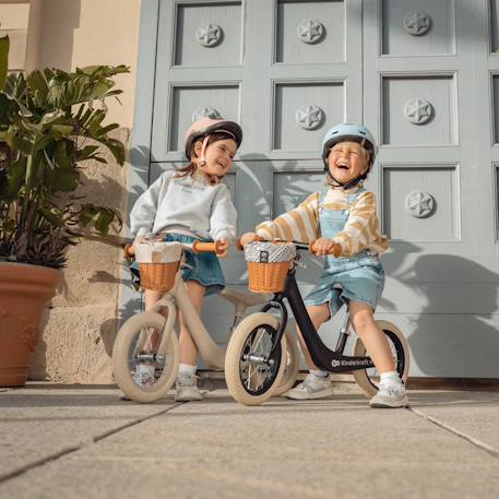 Draisienne Kinderkraft RAPID 2 x BIZUU avec Cadre en Magnésium Léger, Roues Increvables, Selle Réglable et Panier Beige+Bleu+Noir+Rosa+Vert 3 - vertbaudet enfant 